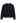 Stylish Button Shimmer Fringe Knit Cardigan in Black