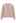Stylish Button Shimmer Fringe Knit Cardigan in Light Pink