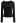 Asymmetric Knot One-Shoulder Fake Two-Piece Crop Top in Black