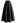 Luxurious Night Bowknot Pleated A-Line Skirt in Black