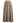 Soft Elegance Button Trim Pleats Knit Skirt in Sand