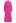 Delicate Eyelet Embroidery Tie-Waist Buttoned Midi Dress in Hot Pink