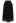 Ethereal Tiered Pearl Tulle Maxi Skirt in Black