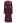 Lace Trim Ruched High Waist Satin Midi Dress in Plum