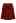 Bowknot 2 Pieces Metallic Mix Knit Sweater Dress in Red