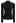 Rhinestone Decor Ruched Shoulder Mock Neck Top in Black