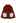 Bowknot Decor Faux Fur Pocket Buttoned Knit Cape Coat in Red