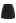 Timelessly Stylish Mini Bud Skirt in Black