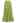 Ruffle Hem Double-Layered Mesh Maxi Skirt in Lime