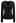 Pearl Decorated Ribbed Knit Top in Black