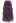 Ruffle Panelled Mesh Tulle Midi Skirt in Purple