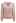 Lace Trim V-Neck Knit Top in Pink