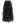 Ruffle Panelled Mesh Tulle Midi Skirt in Black