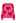 Soulful Heart Crew Neck Knit Sweater in Hot Pink