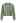 Heart Button Hollow Out Crop Knit Cardigan in Pistachio