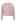 Heart Button Hollow Out Crop Knit Cardigan in Pink