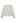 Drawstring Zipper Ribbed Knit Cardigan in Ivory
