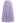 3D Posy Double-Layered Mesh Midi Skirt in Lavender