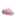 Embroidered Heart Wool-Blend Beret in Pink