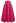 Solid Hot Pink High-Waist A-Line Midi Skirt