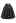 Affectionate Love Box Pleat Midi Skirt in Black