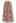3D Floral Applique Mesh Tulle Maxi Skirt in Dusty Pink