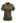 Side Ruched Detail Soft Touch Top in Army Green