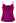 Drape Neck Satin Cami Crop Top in Magenta