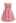 Rose Petal Lace-Up Back Flare Cami Mini Dress
