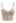 Crystal Embellished Bustier Mesh Crop Top in Apricot