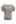 Side Buttons Decorated Short Sleeve Ribbed Knit Top in Khaki