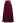 Lustrous Satin Flare Hem Maxi Skirt in Burgundy