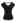 Gentle Lace Inserted Drape Neck Knit Top in Black