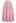 Paisley Eyelet Embroidery High-Waist Shirred Back Maxi Skirt in Pink