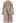 Contrast Edge Open Front Knit Coat in Camel