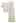 Halter Neck Cutout Wrap Knit Twinset Dress in Cream