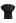 Side Tie Knotted Cap Sleeve Crop Knit Top in Black