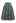 Blissful Daisy Jacquard Side Pocket A-Line Midi Skirt