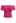 Off-Shoulder Tiered Cropped Knit Top in Hot Pink