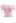 Off-Shoulder Tiered Cropped Knit Top in Light Pink
