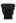 Exaggerated Organza Ruffles Sleeveless Top in Black