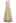 Striped Hem Self-Tie Halter Frilling Dress in Light Yellow