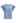 Lace Ruffle Sleeve Cotton Dolly Top in Blue