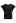 Lace Ruffle Sleeve Cotton Dolly Top in Black