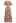 Floral Shadow Deep V-Neck Button Down Maxi Dress
