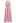 Abstract Printed Crinkled Halter Midi Dress in Pink