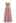 Flower Eyelet Gingham Shirred Cami Dress in Pink