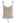 Tassel Front Open-Knit Crochet Cami Top in Sand