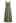 Contrast Binding Linen-Blend Cami Dress in Army Green