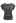 Whipstitch-Trimmed Ruched Side Top in Smoke
